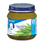 Gerber 2nd Foods Baby Food Green Beans   4oz