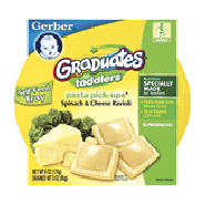Gerber Graduates  pasta pick-ups, spinach & cheese ravioli 6oz