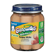 Gerber Graduates Meat Sticks Baby Food Lil' Sticks Turkey Sticks 2.5oz