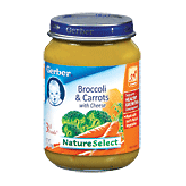 Gerber 3rd Foods Baby Foods  Broccoli & Carrots w/Cheese 6oz