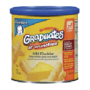 Gerber Graduates Baked Corn Snack Lil' Crunchies Mild Cheddar 1.48oz