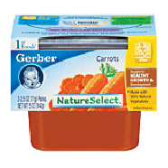 Gerber 1st Foods Carrots, 2 2.5-ounce packs 5oz