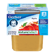 Gerber 2nd Foods Baby Foods  Applesauce 3.5 Oz 2pk