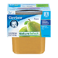 Gerber 2nd Foods Baby Foods  Pears 3.5 Oz 2pk