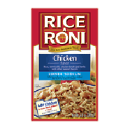 Rice-a-roni Rice & Vermicelli Chicken  Lower Sodium 6.9oz