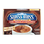 Swiss Miss Indulgent Collection dark chocolate sensation, hot coc10-oz