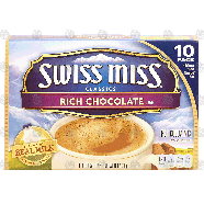 Swiss Miss Classics rich chocolate hot cocoa mix, 10 1-ounce enve10-oz