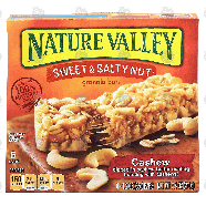 Nature Valley Sweet & Salty Nut cashew granola bars dipped in cashe6ct