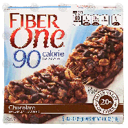 Fiber One 90 calorie chocolate chewy bars, 5-count 4.1oz