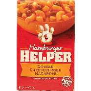 Betty Crocker Hamburger Helper Classic; double cheeseburger macar5.2oz