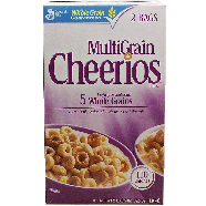 General Mills Cheerios multi grain lightly sweetened cereal 37.5oz