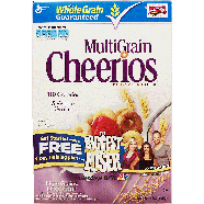 General Mills Cheerios MultiGrain; lightly sweetened cereal 9oz