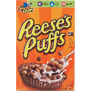 General Mills Reese's Puffs Hershey's Cocoa & Reese's peanut butte18oz