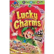 General Mills Lucky Charms frosted toasted oat cereal with marshma16oz