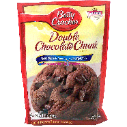 Betty Crocker  double chocolate chunk cookie mix, just add oil &17.5oz