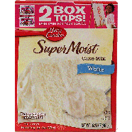 Betty Crocker Super Moist white cake mix 16.25oz