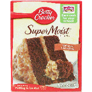 Betty Crocker Super Moist german chocolate cake mix 15.25oz