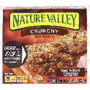 Nature Valley  oats 'n dark chocolate crunchy granola bars, 16 g8.94oz
