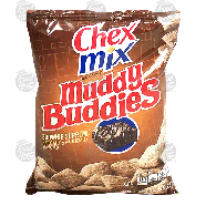 Chex Mix Muddy Buddies brownie supreme flavored cereal snack mix10.5oz