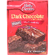 Betty Crocker  dark chocolate brownie mix, 13 x 9 pan size 19.9oz
