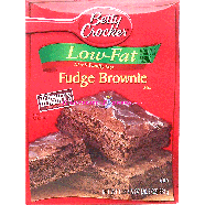 Betty Crocker Brownie Mix low fat fudge brownie mix, family size20.5oz
