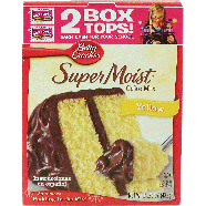 Betty Crocker Super Moist yellow cake mix 15.25oz