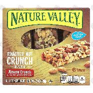 Nature Valley Roasted Nut Crunch Bars almond crunch bars, roasted a6ct