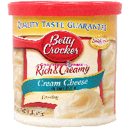 Betty Crocker Rich & Creamy cream cheese frosting 16oz