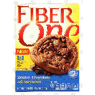 Fiber One  double chocolate soft-baked cookies, 6 individual pouc6.6oz