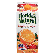 Florida's Natural Premium orange juice with pulp, not from conc59fl oz