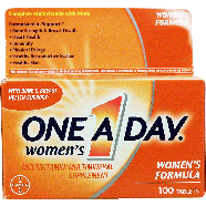 One A Day Women's multivitamin supplement with bone & breast heal 100ct