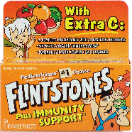 Flintstones  children's chewable vitamin plus immunity support wit 60ct