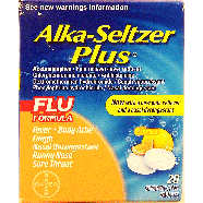 Alka Seltzer Plus severe cold & flu formula, citrus flavor efferve 20ct