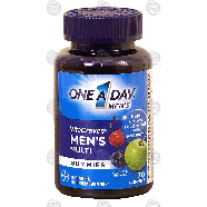 One A Day Men's vitacraves; men's multivitamin, gummies  70ct