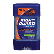 Right Guard Anti-perspirant/deodorant Sport Clear Gel Fresh 3oz