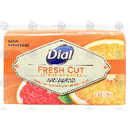 Dial Fresh Cut triple refined bar soap, citrus, premium fragrance  8oz