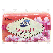 Dial Fresh Cut triple refined bar soap, blossoms, premium fragrance 8oz