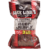 Jack Link's Premium Cuts peppered beef jerky, seasoned with cra12.15oz