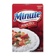 Minute  white rice, cooks in 5 minutes 28oz