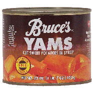 Bruce's  yams cut sweet potatoes in syrup 20oz
