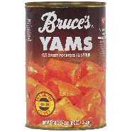 Bruce's  yams cut sweet potatoes in syrup 40oz