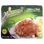 Michelina's  salisbury steak with mashed potatoes & gravy 8-oz