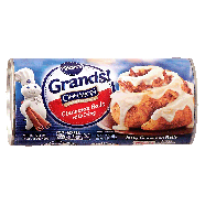 Pillsbury Grands! 5 big cinnamon rolls with icing with cinnabon 17.5oz