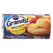 Pillsbury Grands! butter tastin' 8 big biscuits, flaky layers 16.3oz
