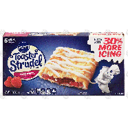 Pillsbury Toaster Strudel raspberry filled toaster pastries wit11.7-oz