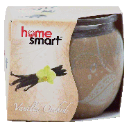 Home Smart  scented candle, vanilla orchid 3oz
