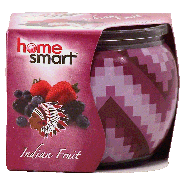Home Smart  scented candle, indian fruit 3oz