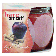 Home Smart  scented candle, apple cinnamon 3oz