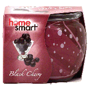 Home Smart  scented candle, black cherry 3oz
