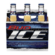 Bud Ice Beer 12 Oz 6pk